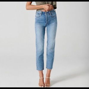 Aritzia denim forum arlo high rise straight